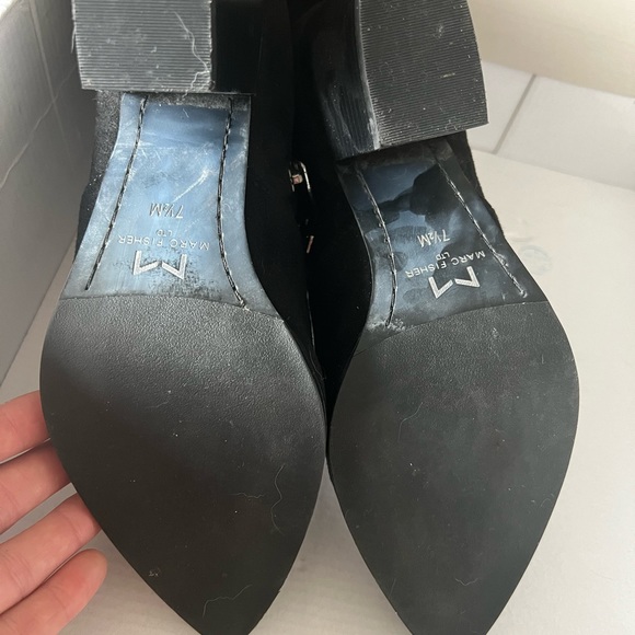 Marc Fisher Leather Arletta OTK boot - Picture 5 of 7